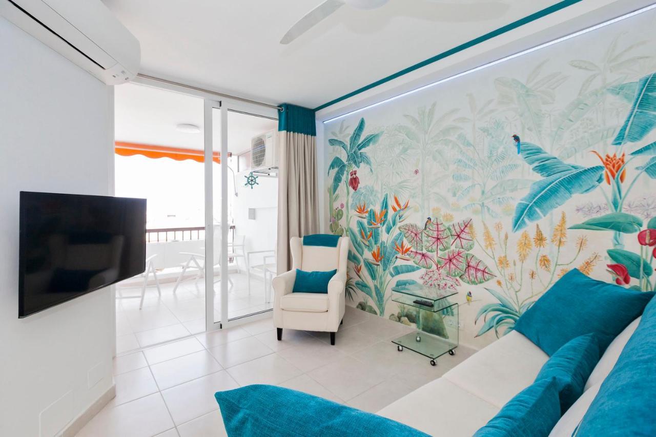 First Line Sea, Luxury Penthouse, Sea And Sunset View Vivenda Vacational Guayero 618 Los Cristianos (Tenerife) Exterior foto