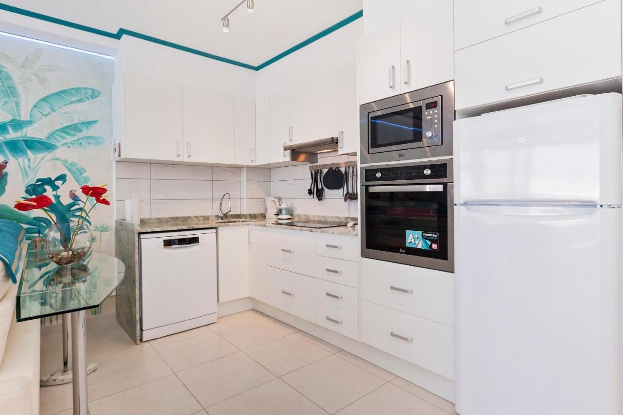 First Line Sea, Luxury Penthouse, Sea And Sunset View Vivenda Vacational Guayero 618 Los Cristianos (Tenerife) Exterior foto