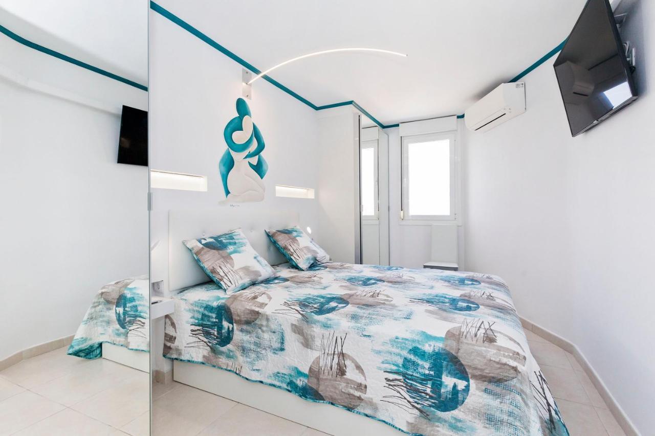 First Line Sea, Luxury Penthouse, Sea And Sunset View Vivenda Vacational Guayero 618 Los Cristianos (Tenerife) Exterior foto